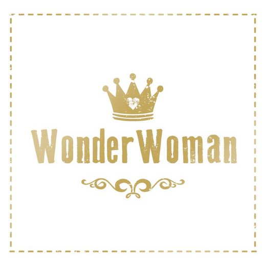 PPD Papierserviette »Wonder Woman 20 Stück Gold 33 cm«