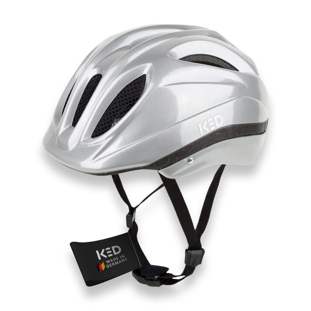 KED Kinderhelm Meggy II K-Star, Mit Integriertem LED Licht Belüftungssystem Insektenschutz