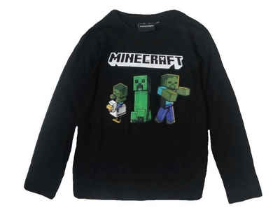 Minecraft Langarmshirt Minecraft Creeper Jungen Kinder Shirt Langarmshsirt