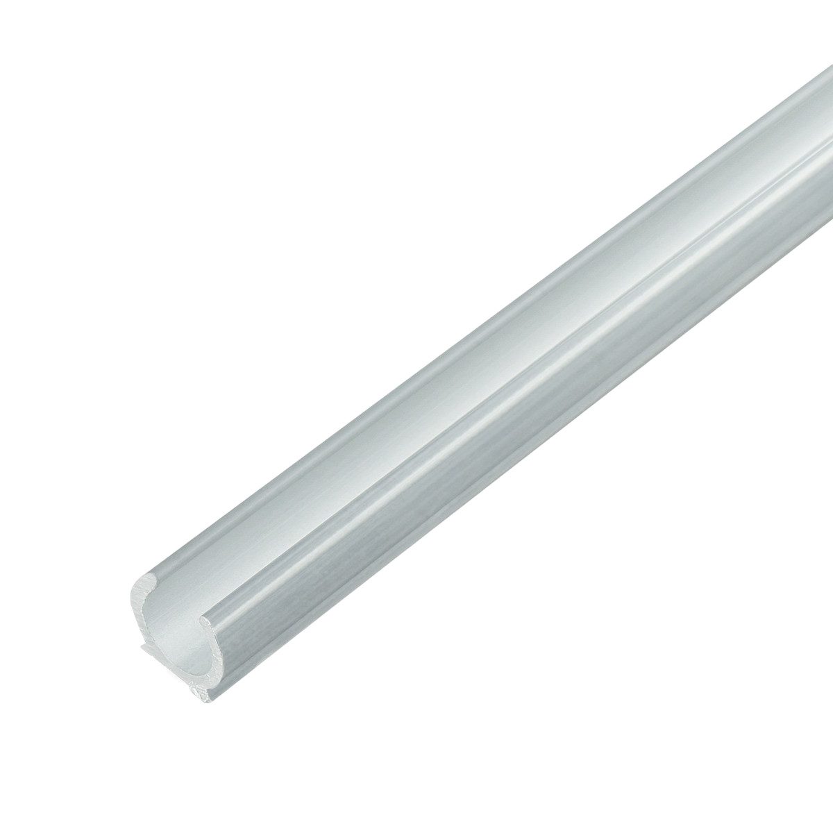 LYSEL® U-Laufschiene Kederschiene Kederleiste Aluminium grau günstig online kaufen