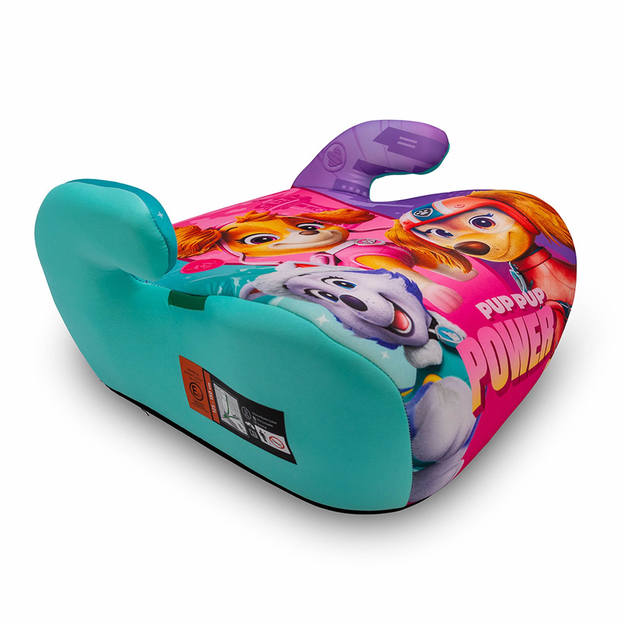PAW PATROL Kindersitzerhöhung Skye Sitzerhöhung Kinderautositz 125–150 cm R129 Kindersitz 22–36 kg, ab: 125 cm, bis: 150 cm