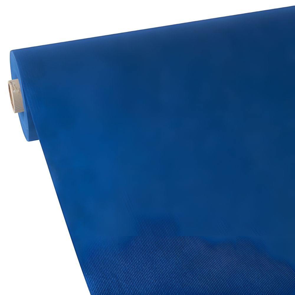 PAPSTAR Tischdecke Tischdecke stoffähnlich Vlies soft selection 40 m x 1,18 m dunkelblau