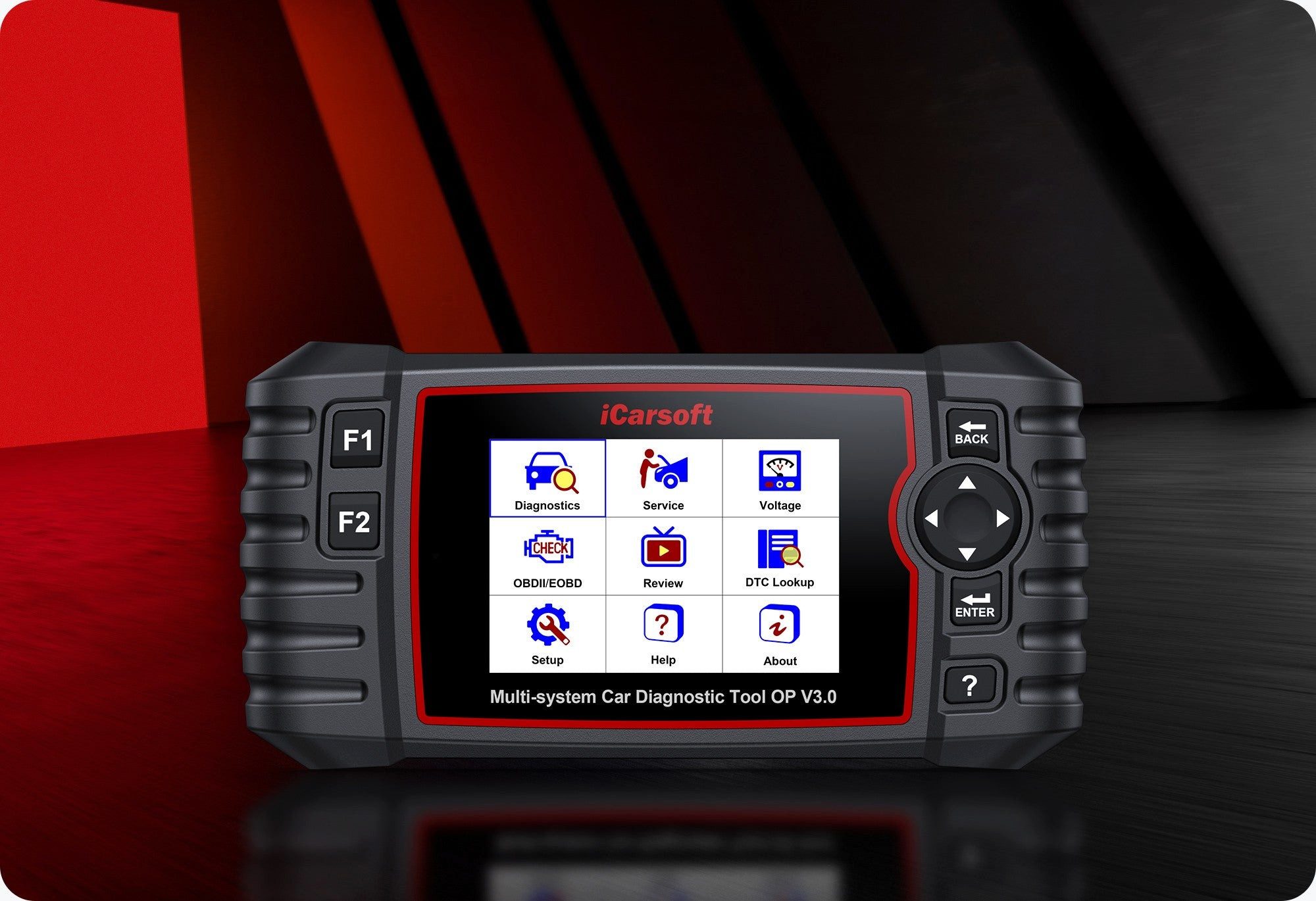 iCarsoft OBD2-Diagnosegerät iCarsoft OP V3.0 OBD Diagnosegerät für OPEL / VAUXHALL - Default Title – Bild 4 von 5