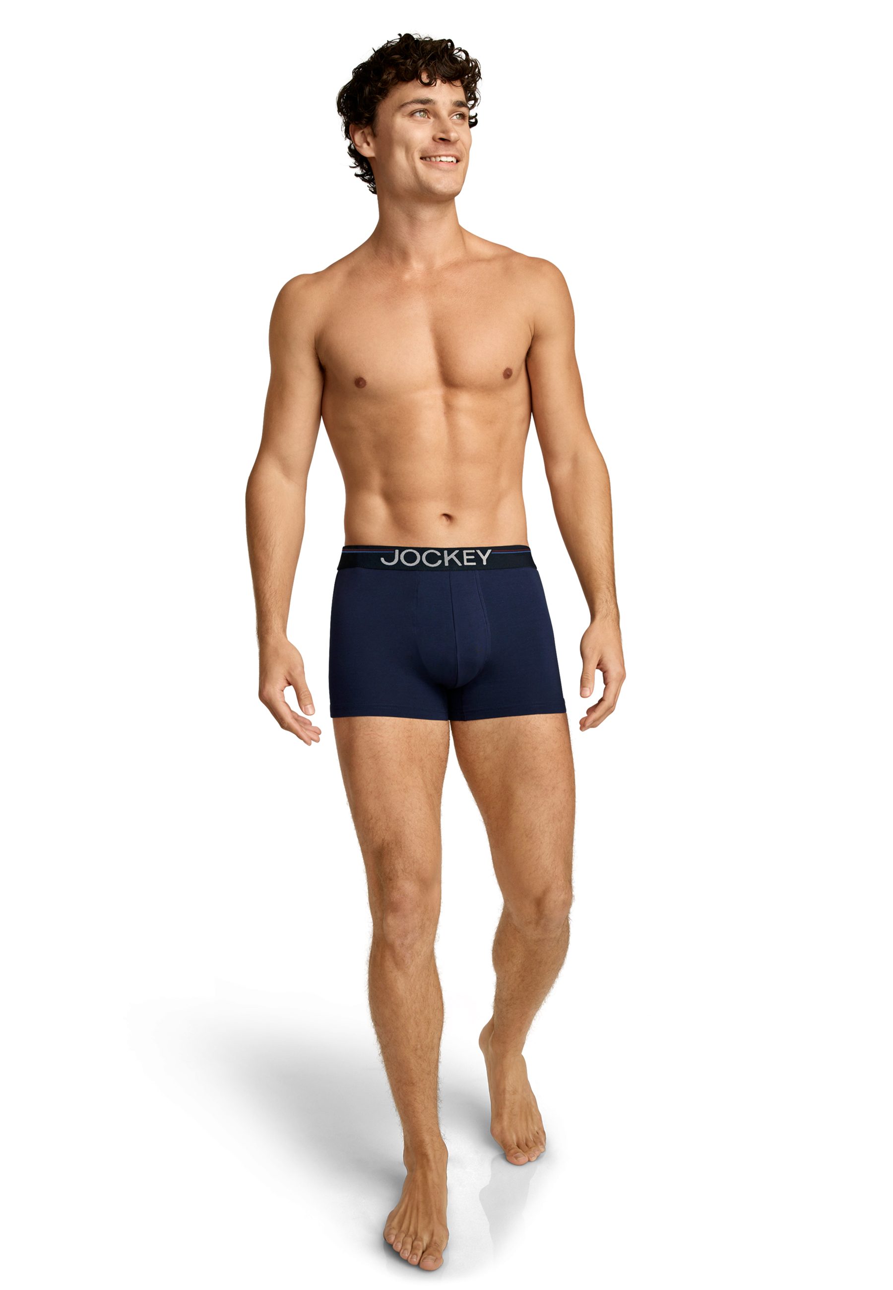 Jockey Boxer Cotton Stretch (3er Pack) atmungsaktiv, passgenauer Stretch – Bild 4 von 5