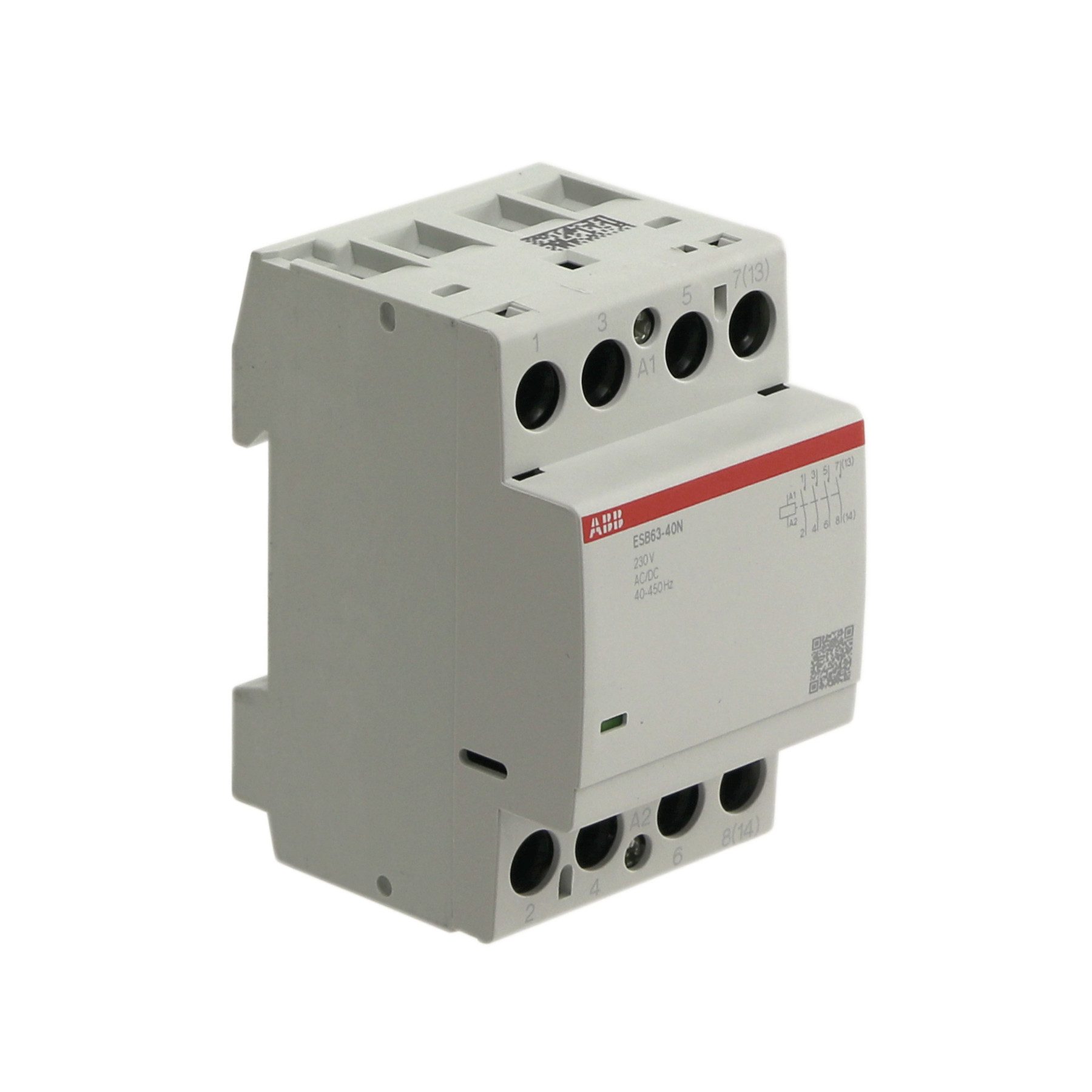 Verteilerbox ABB Installationsschütz ESB63-40N-06, 63 A, 4S/0Ö