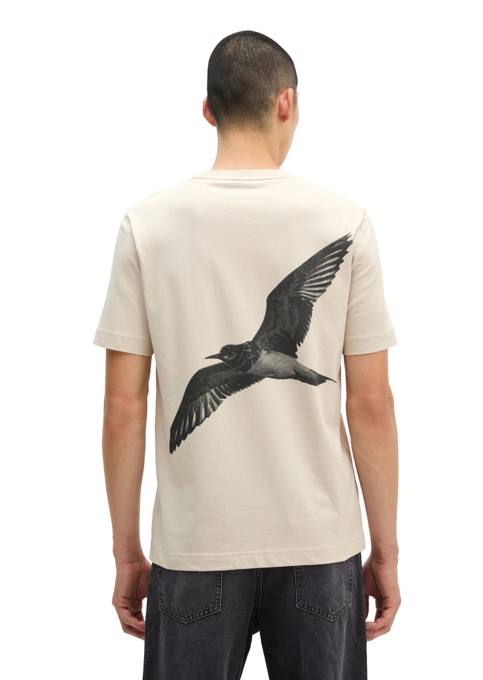 Marc O'Polo T-Shirt aus regenerativer Bio-Baumwolle