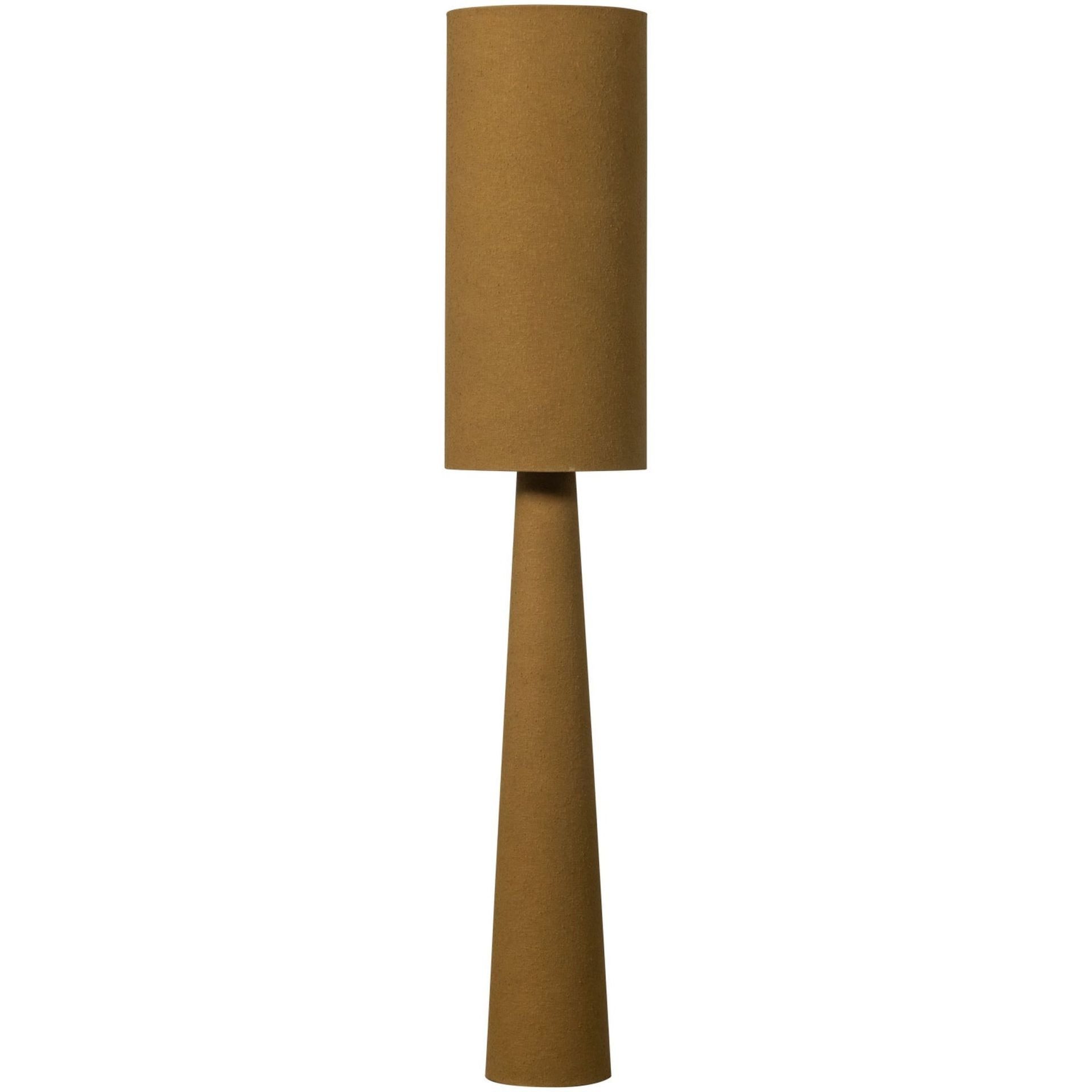 Vintagehaus Stehlampe Retro Loft Bouclé XL in Tapenade-Braun 187 cm günstig online kaufen