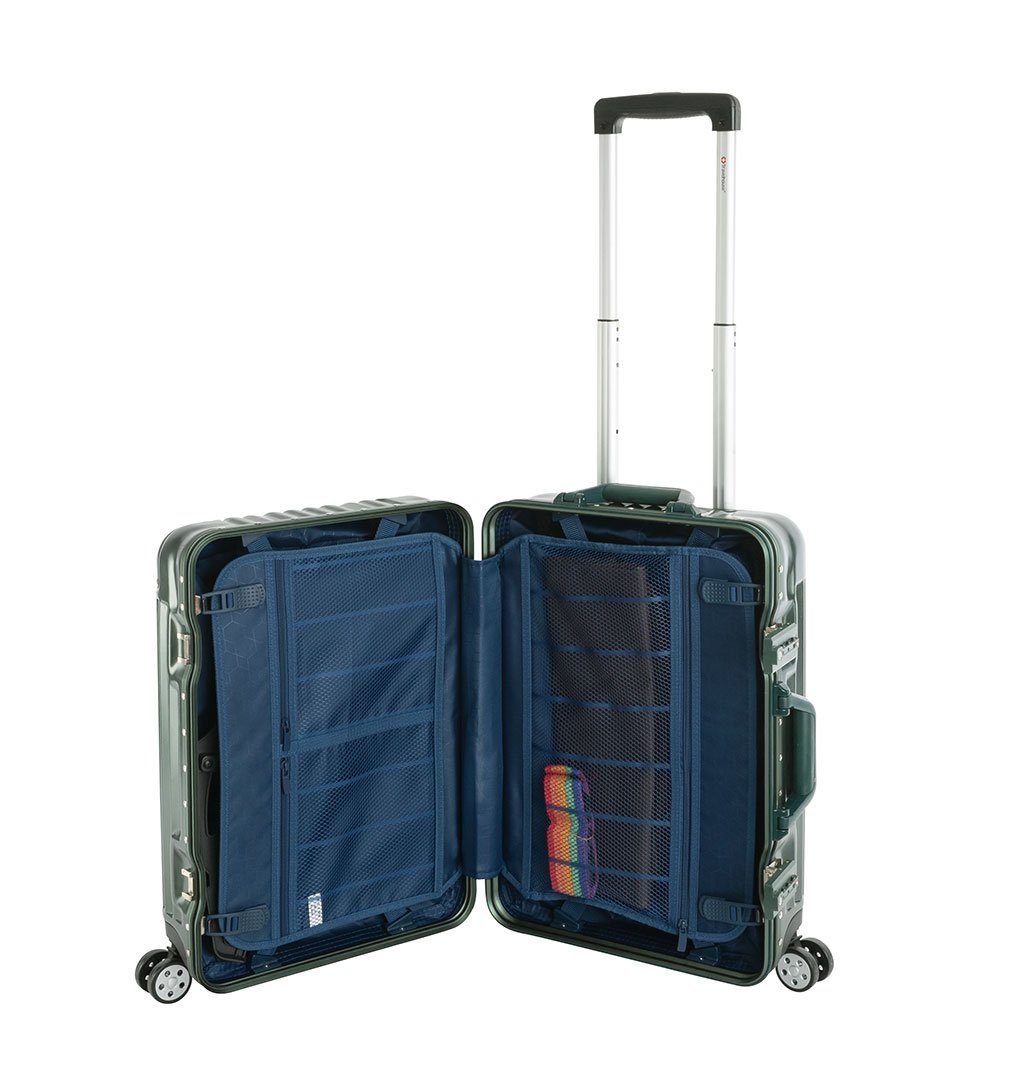 Travelhouse Trolleyset London, 4 Rollen, (2 tlg), TSA Zahlenschloss Alu-Rah günstig online kaufen
