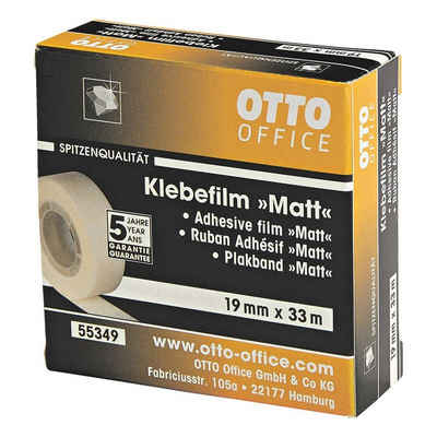 Otto Office Premium Klebeband Matt Maße (B/L): 19 mm/ 33 m, matt, beschriftbar und schattenfrei kopierbar