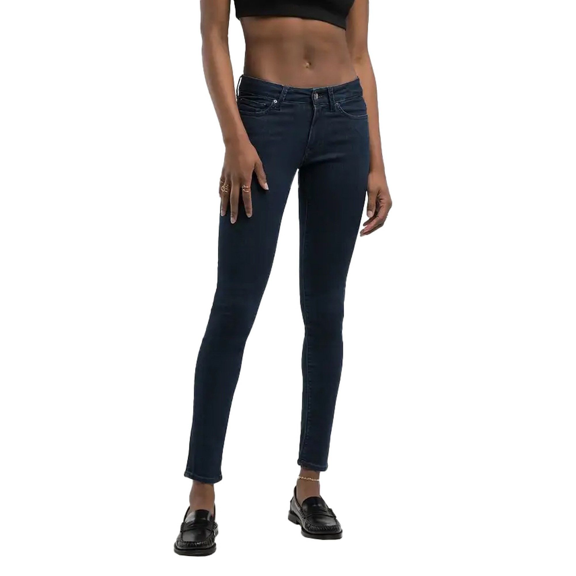 Replay 7/8-Caprijeans New Luz Skinny-Fit Jeans, blau günstig online kaufen