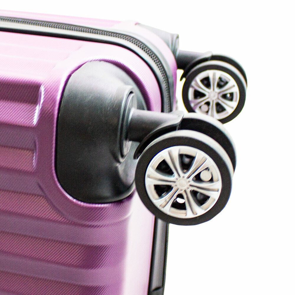 Barut Handgepäck-Trolley Barut Reisekoffer M Modell General Lila, 4 Rollen – Bild 5 von 5