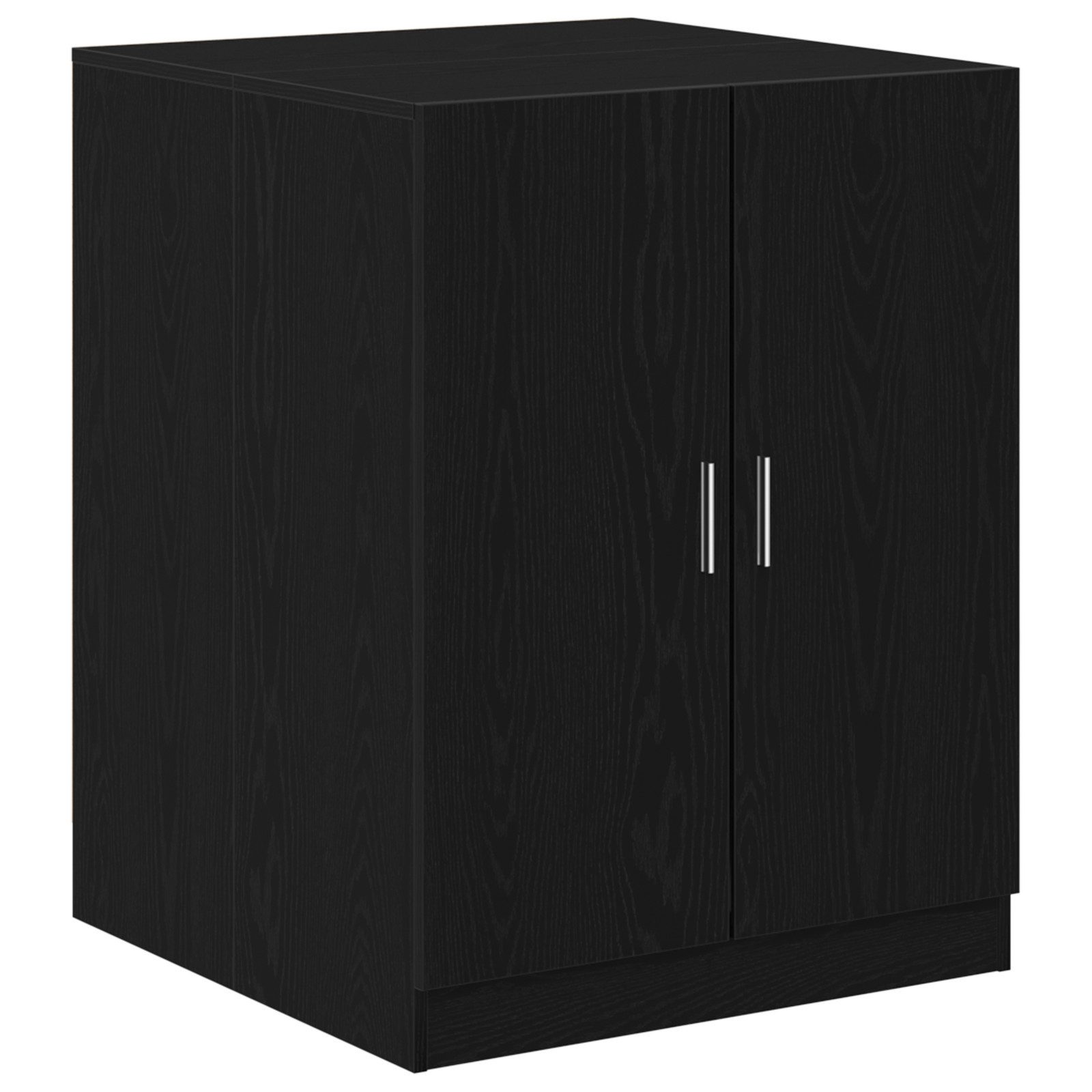 vidaXL Waschmaschinenumbauschrank Waschmaschinen-Schrank Schwarze Eiche 70, günstig online kaufen