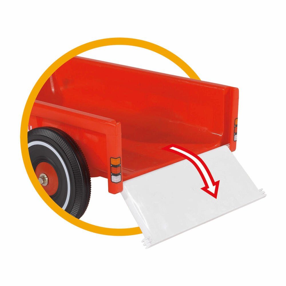 BIG Rutscherauto Bobby Caddy Anhänger