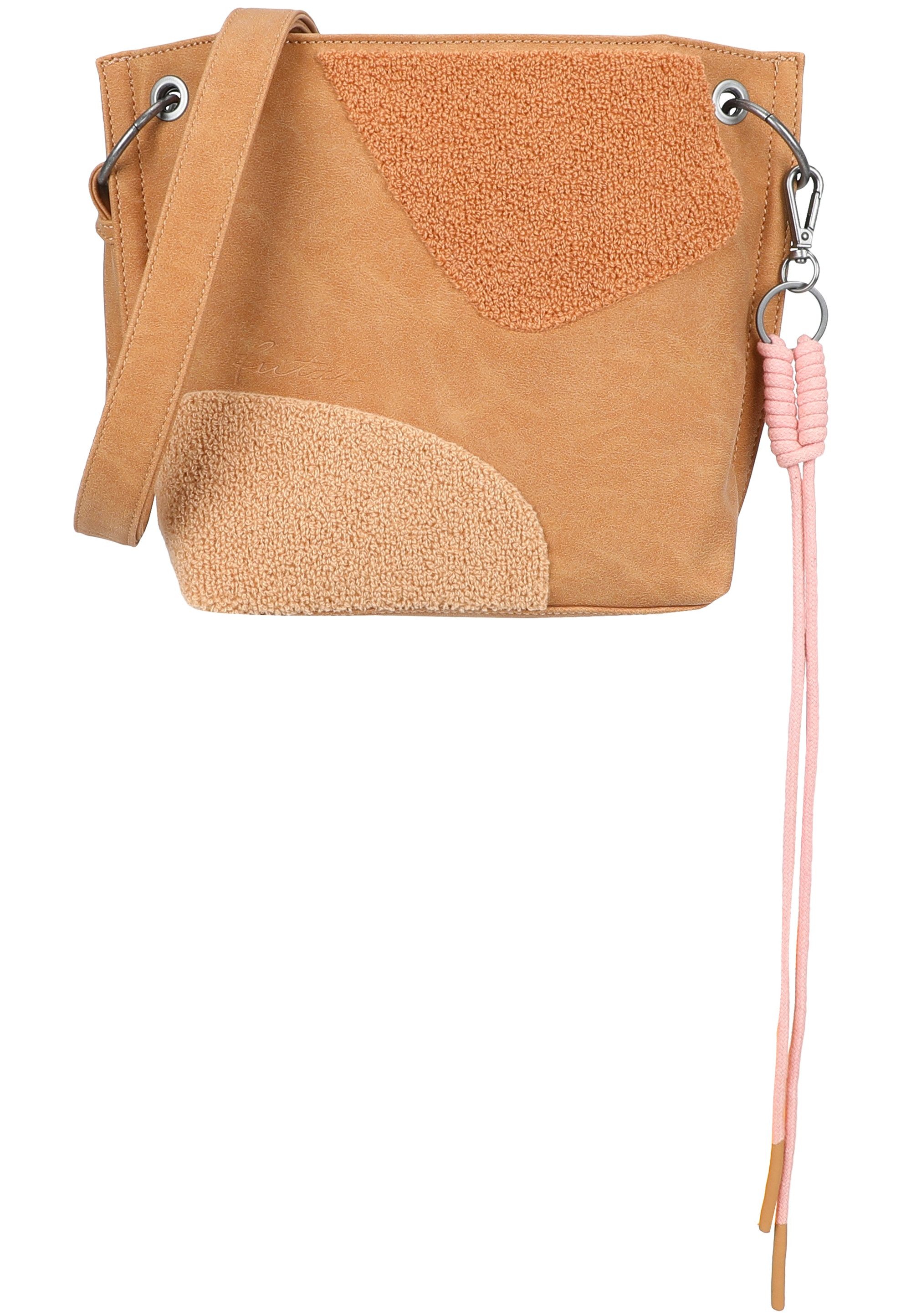 Schultertasche Fritzi03 Limited Happy Flocked Jive Soft Berry