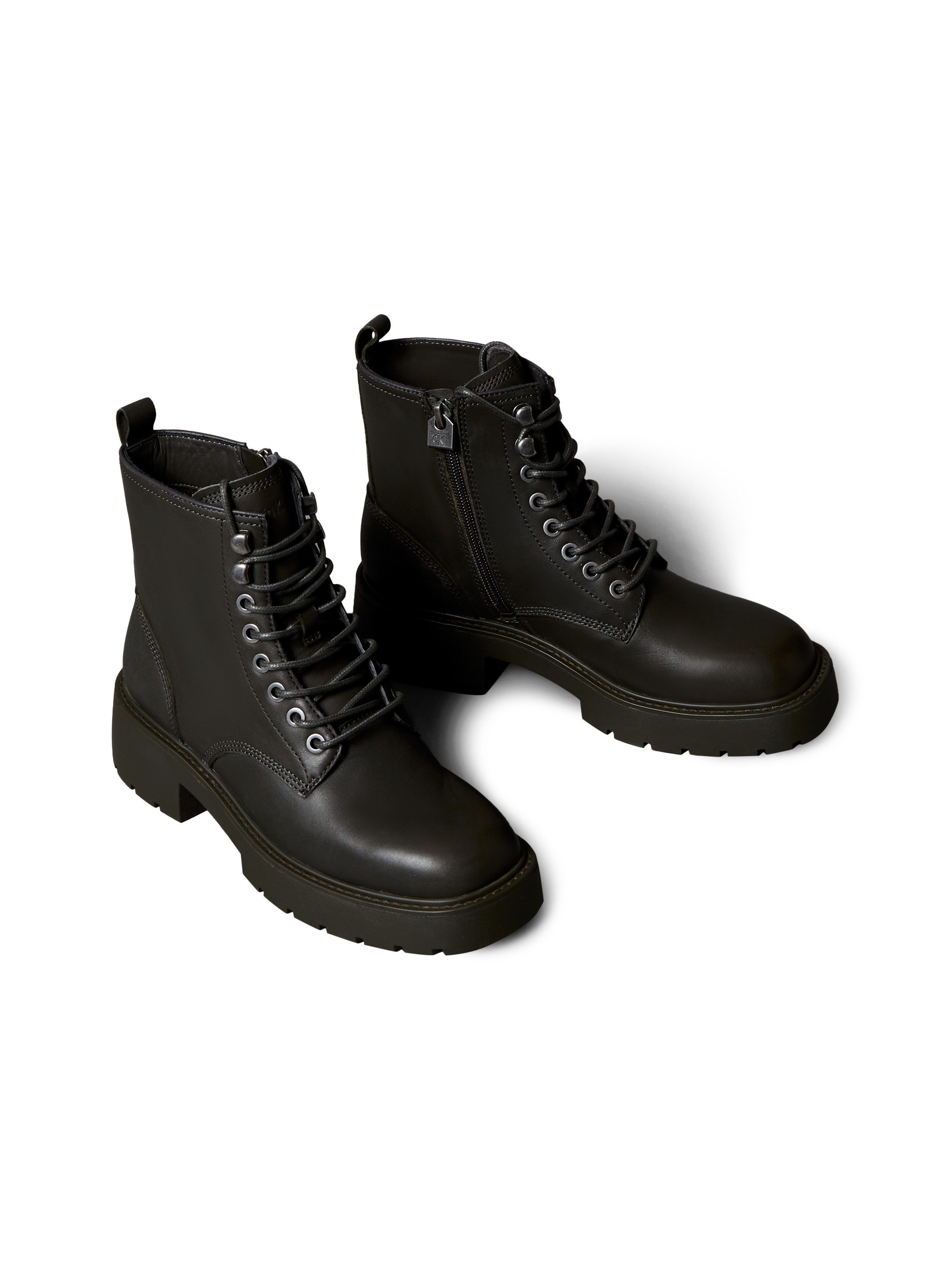 Calvin Klein Jeans CHUNKY LACE UP ZIP BOOT Schnürboots Schnürstiefelette, P günstig online kaufen