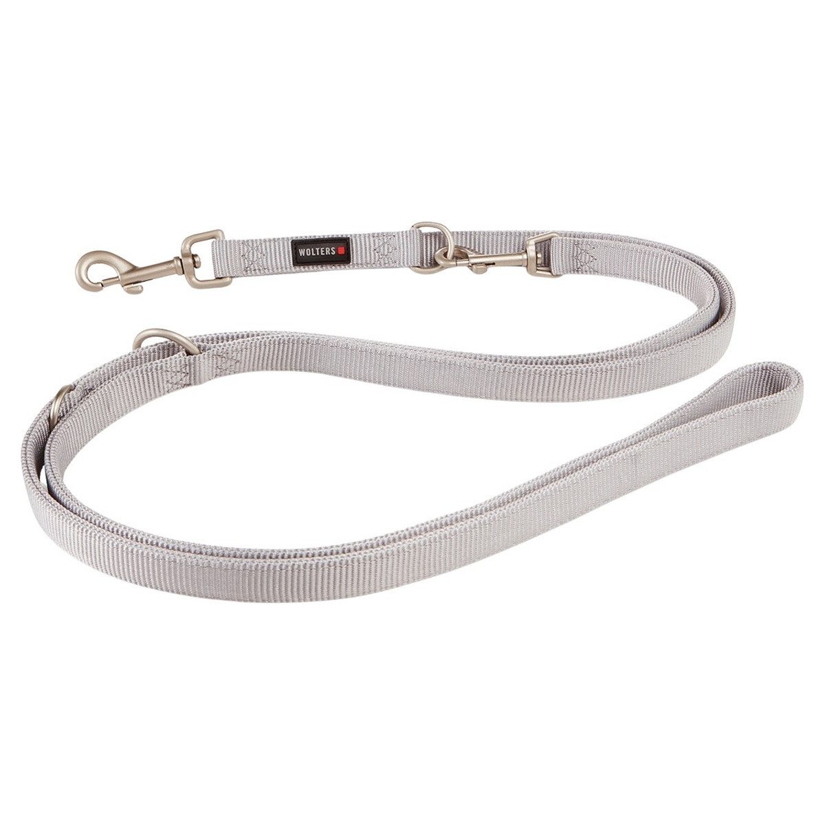 Wolters Hundeleine Führleine Professional Classic silber