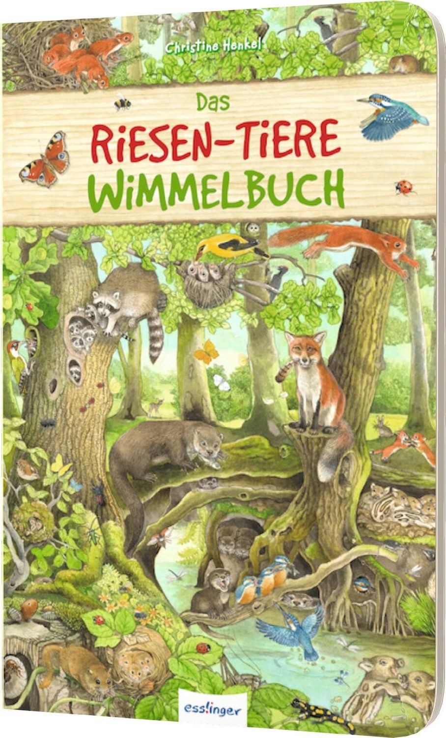Riesen-Wimmelbuch: Das Riesen-Tiere-Wimmelbuch / diverse, Übergroßes Buch für Kinder ab 2 Jahren