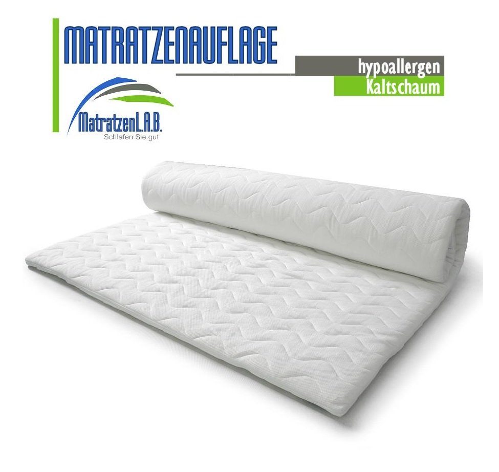 MatratzenL.A.B®, Topper Matratzenauflage aus Kaltschaum, 8 cm hoch, Härtegr günstig online kaufen