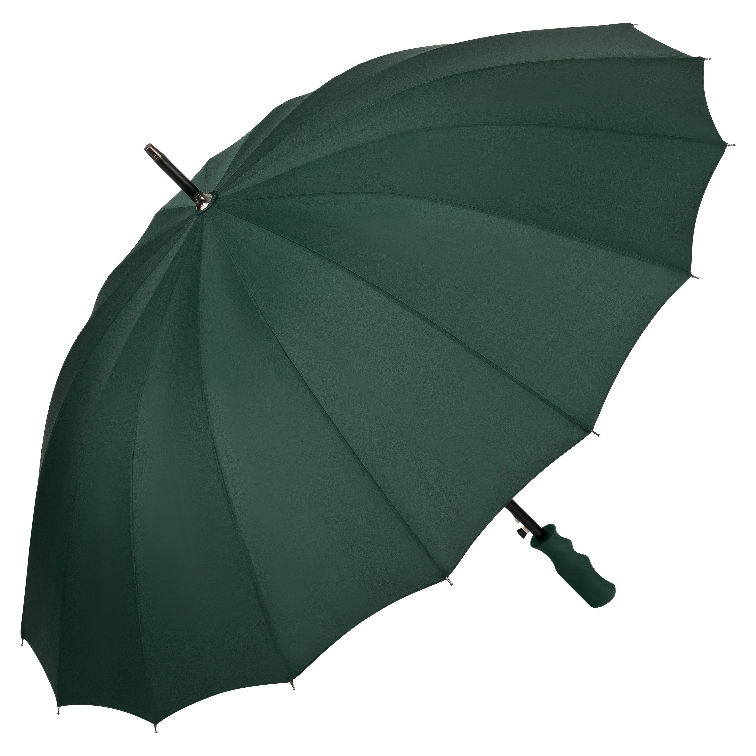 von Lilienfeld Stockregenschirm Regenschirm Colin XL Auf-Automatik Schirmdurchmesser 103 cm, Griff in Schirmfarbe grün | Stockschirme
