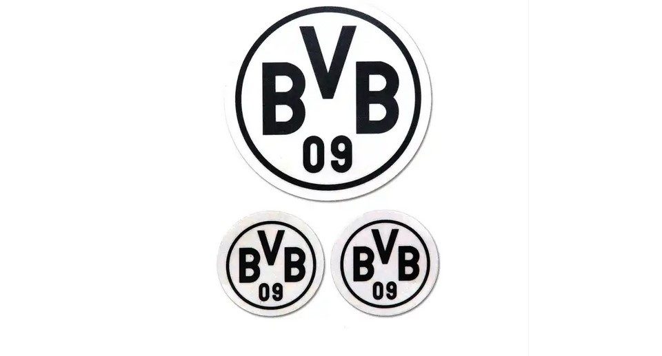 Tasse BVB Aufkleber 3er Set