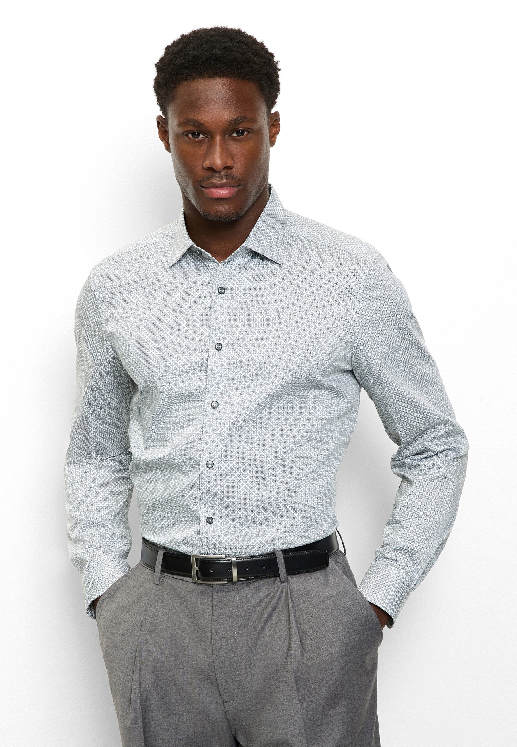 OLYMP Langarmhemd Level Five Businesshemd, body fit, New York Kentkragen, g günstig online kaufen