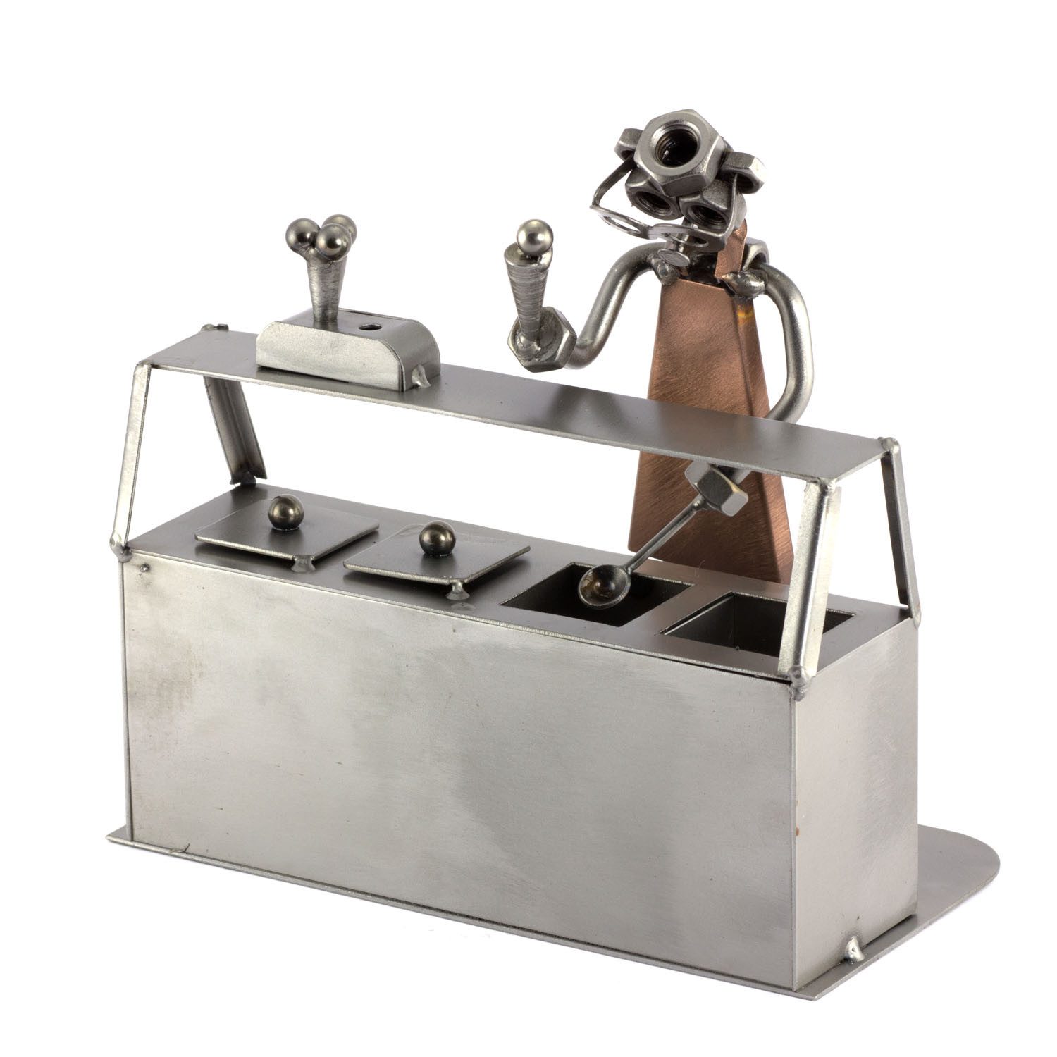 Steelman24 Dekofigur Eisverkäufer