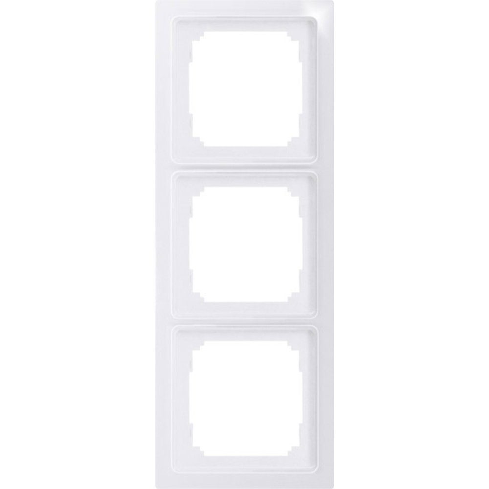 Eltako Schalter Eltako 3fach Rahmen Weiß (glänzend) 30055828