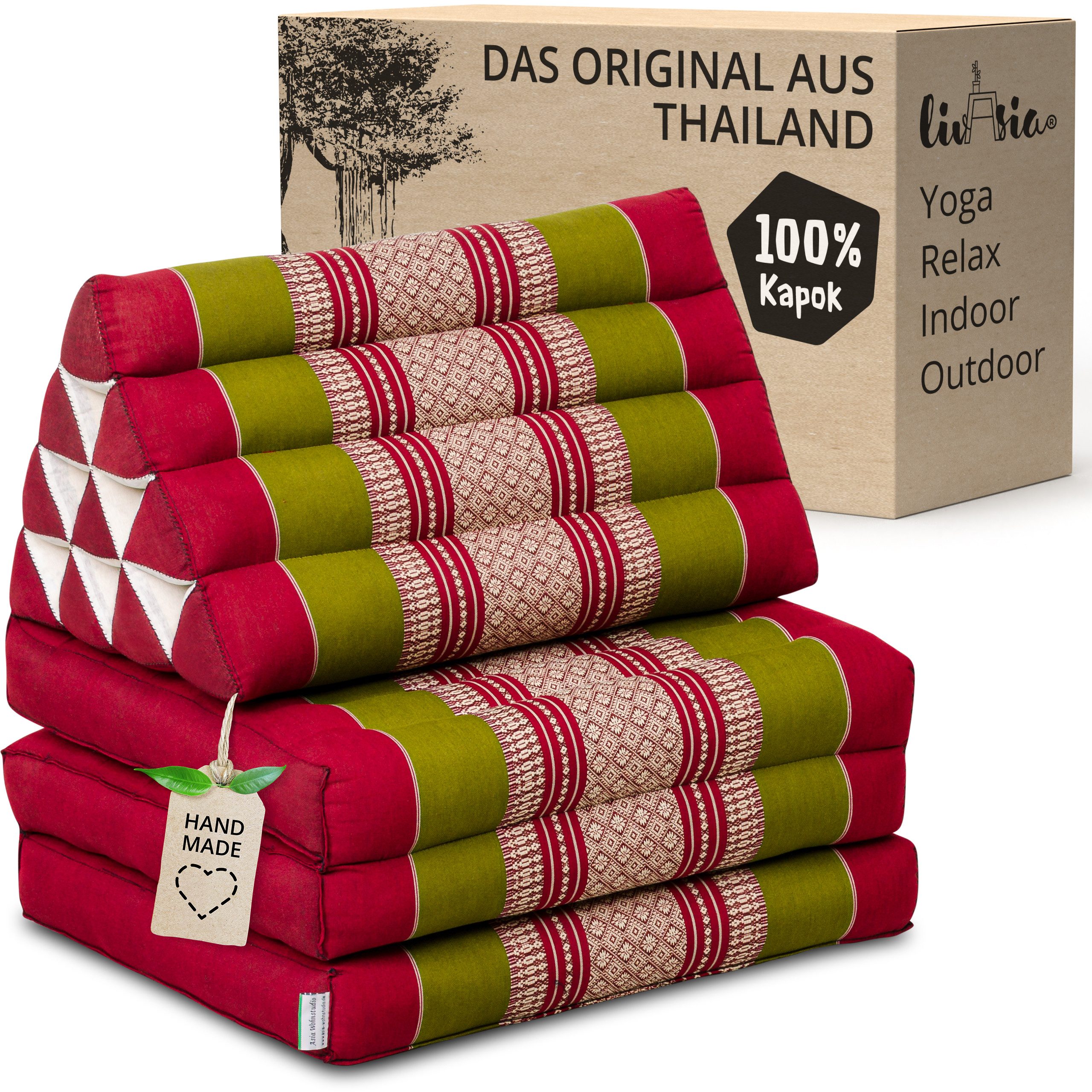 livasia Sitzsack Thaikissen 3 Auflagen (Classic) vegan günstig online kaufen