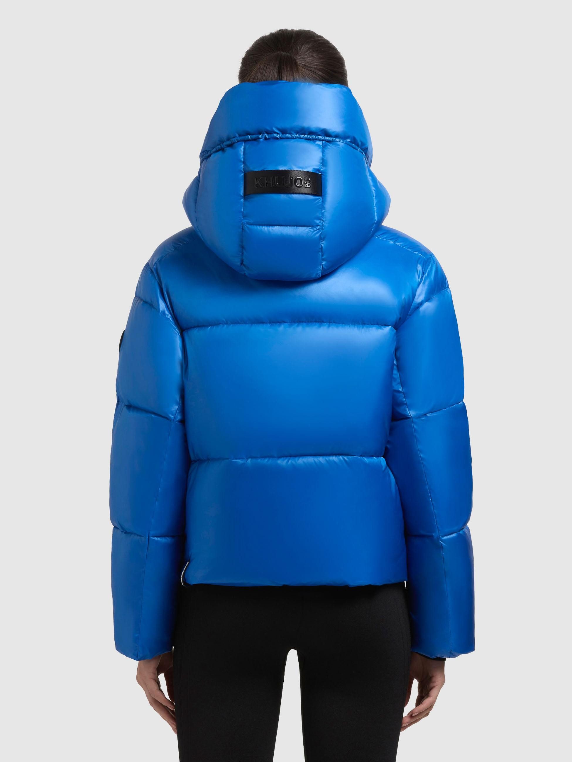 khujo Winterjacke Luna Warm gefütterte Steppjacke mit Kapuze