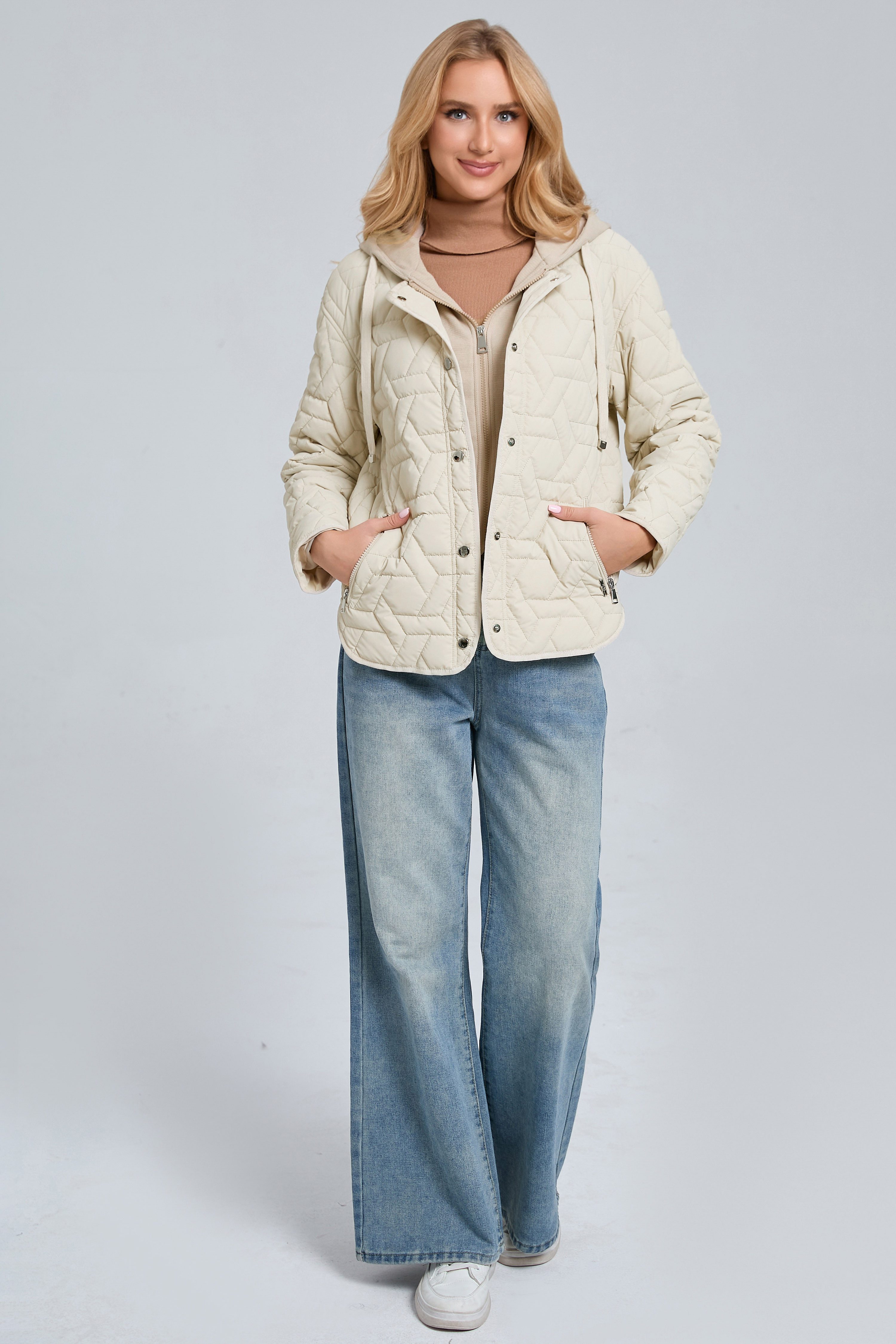 FUNK since 1776 Steppjacke moderne Kurzjacke dekorativem Muster günstig online kaufen