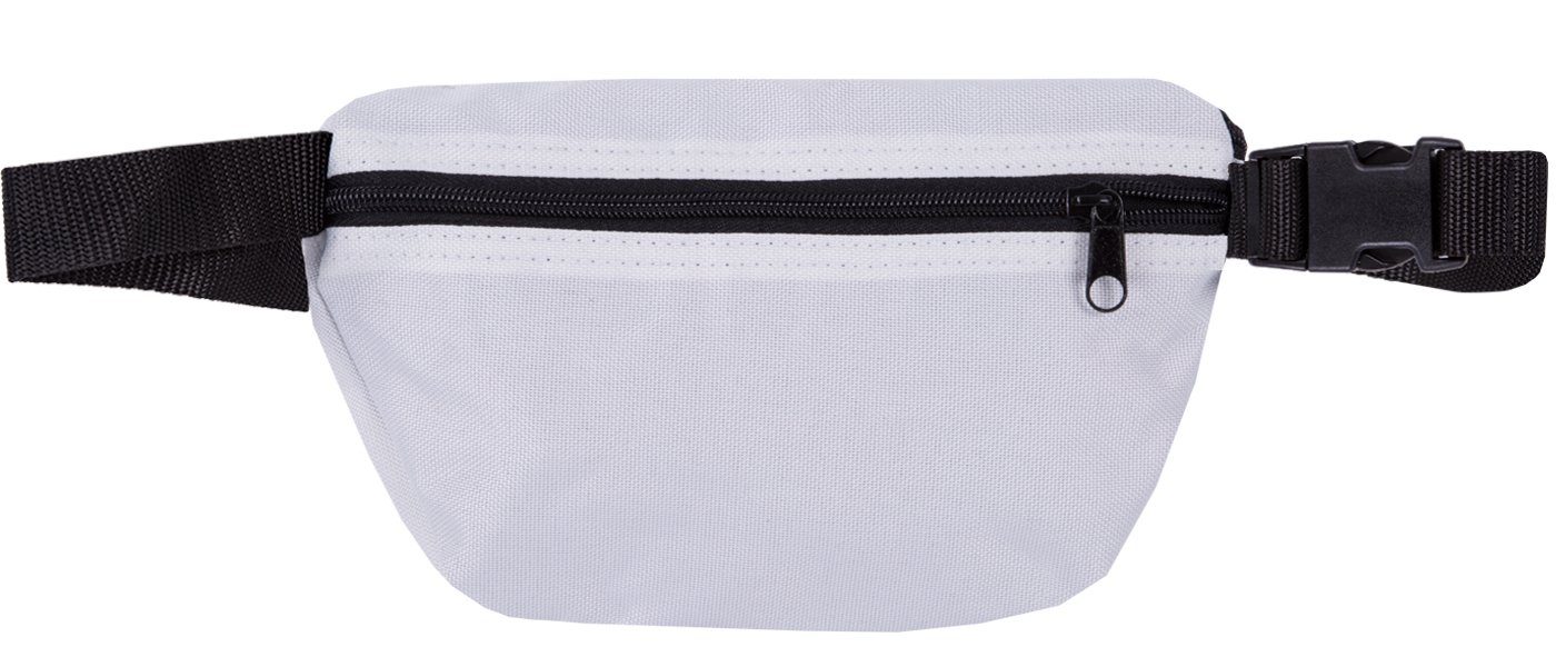 2Stoned Bauchtasche Hüfttasche Classic mit der Erwachsene und auf Stick Weiß mit Rückseite Kinder, Reißverschlussfach für