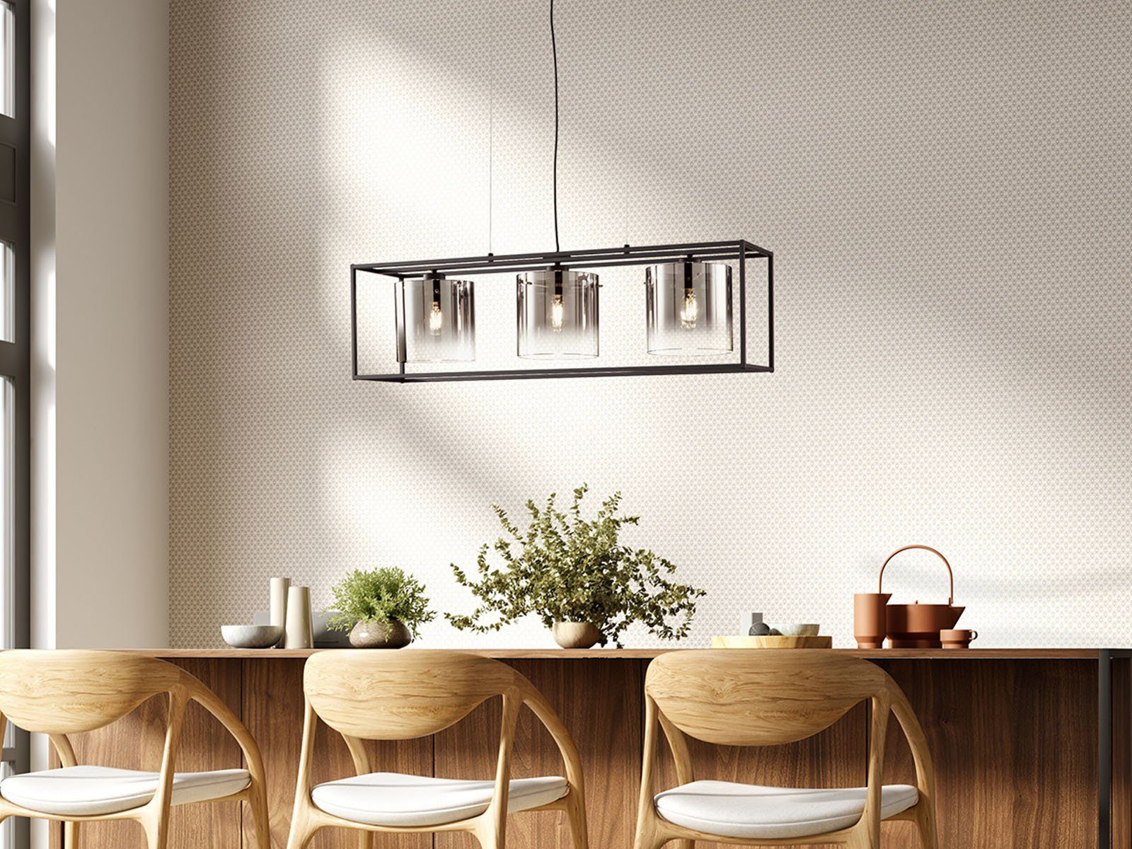 FISCHER & HONSEL LED Pendelleuchte, Dimmfunktion, günstig online kaufen