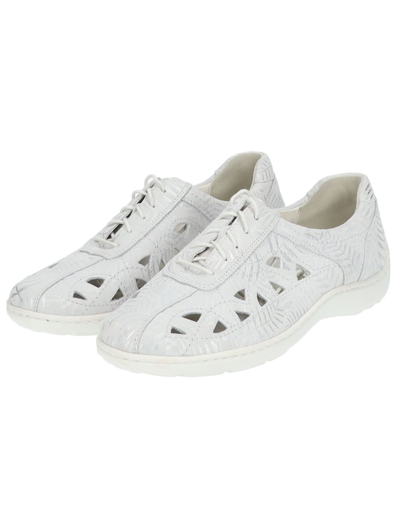 Waldläufer Halbschuhe Leder . Schnürschuh