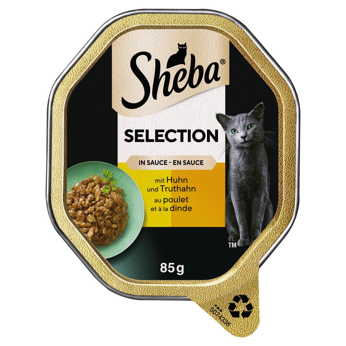 Sheba Sauce Collection mit Huhn + Truthahn 85 g
