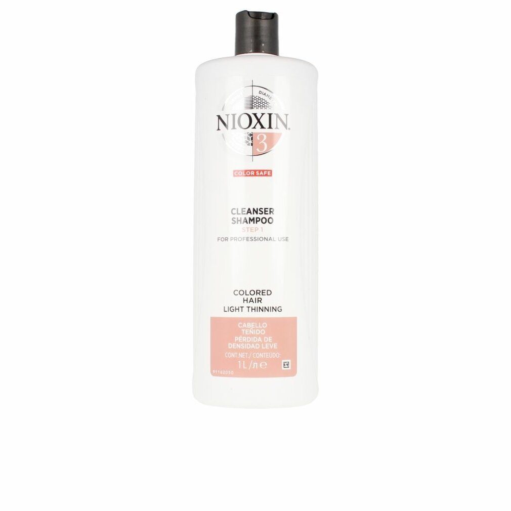 Nioxin Haarshampoo System 3 Shampoo Volumizing Weak Fine Hair 1000ml