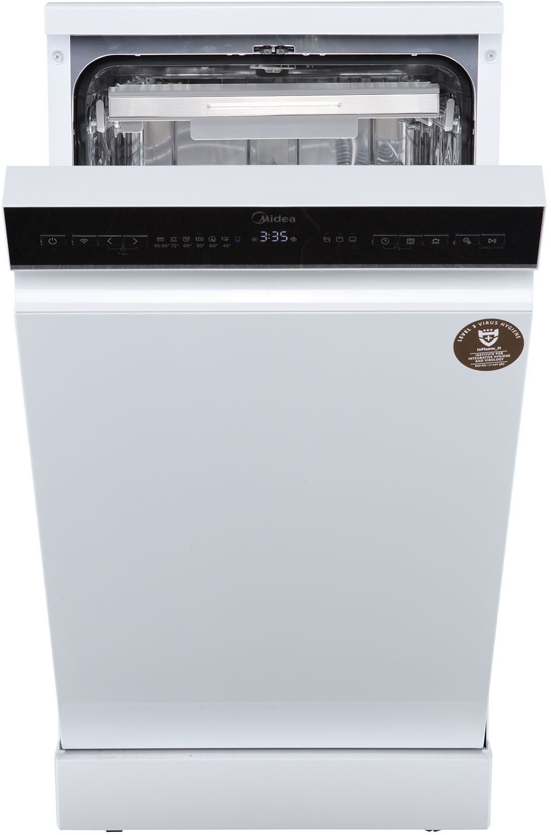 Midea Standgeschirrspüler MDWEF1034DW-WE, 10 Maßgedecke