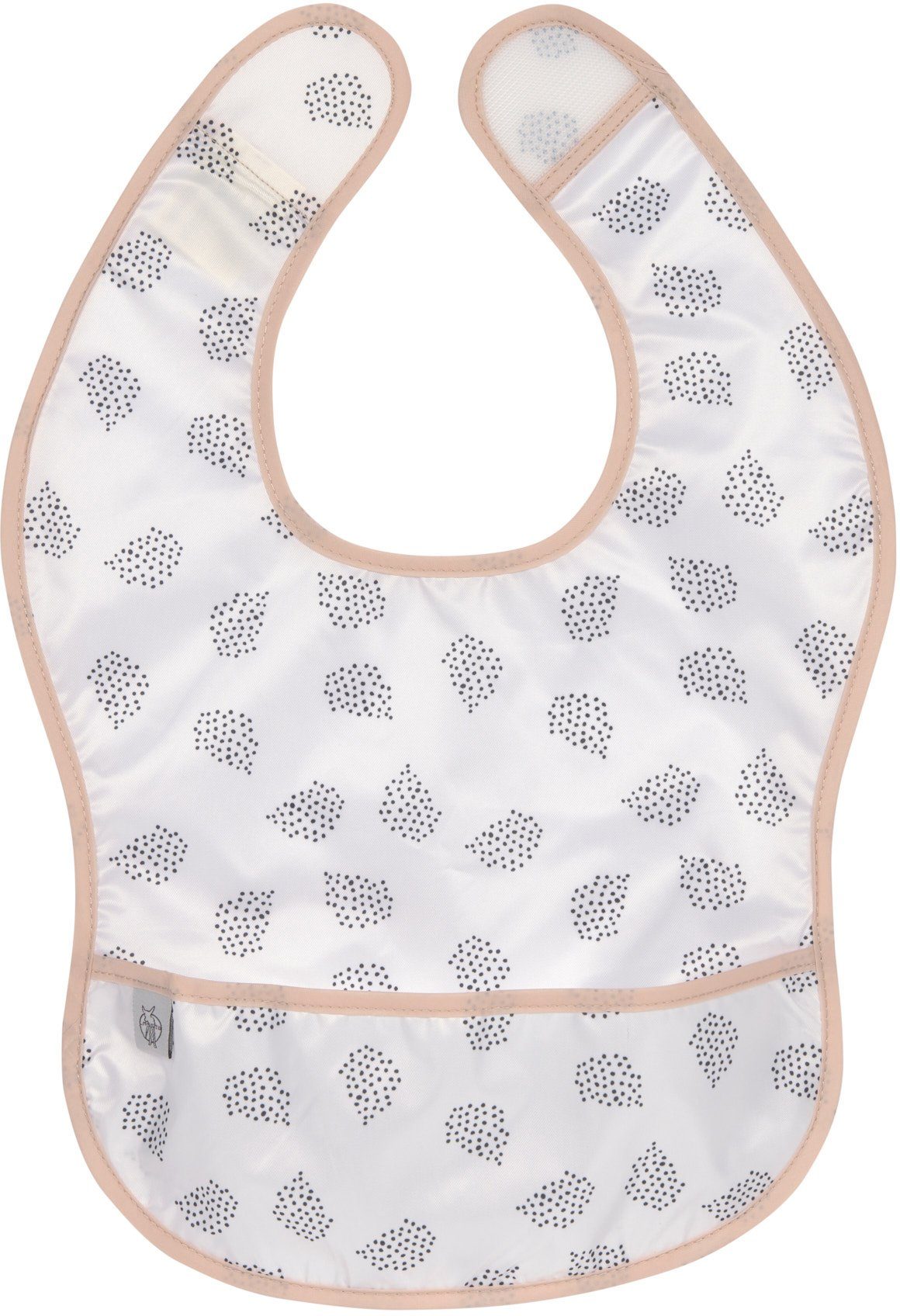 LÄSSIG Lätzchen Little Forest, Hase, (Set, 2-St), m. integriertem Auffangschutz; PETA-approved vegan