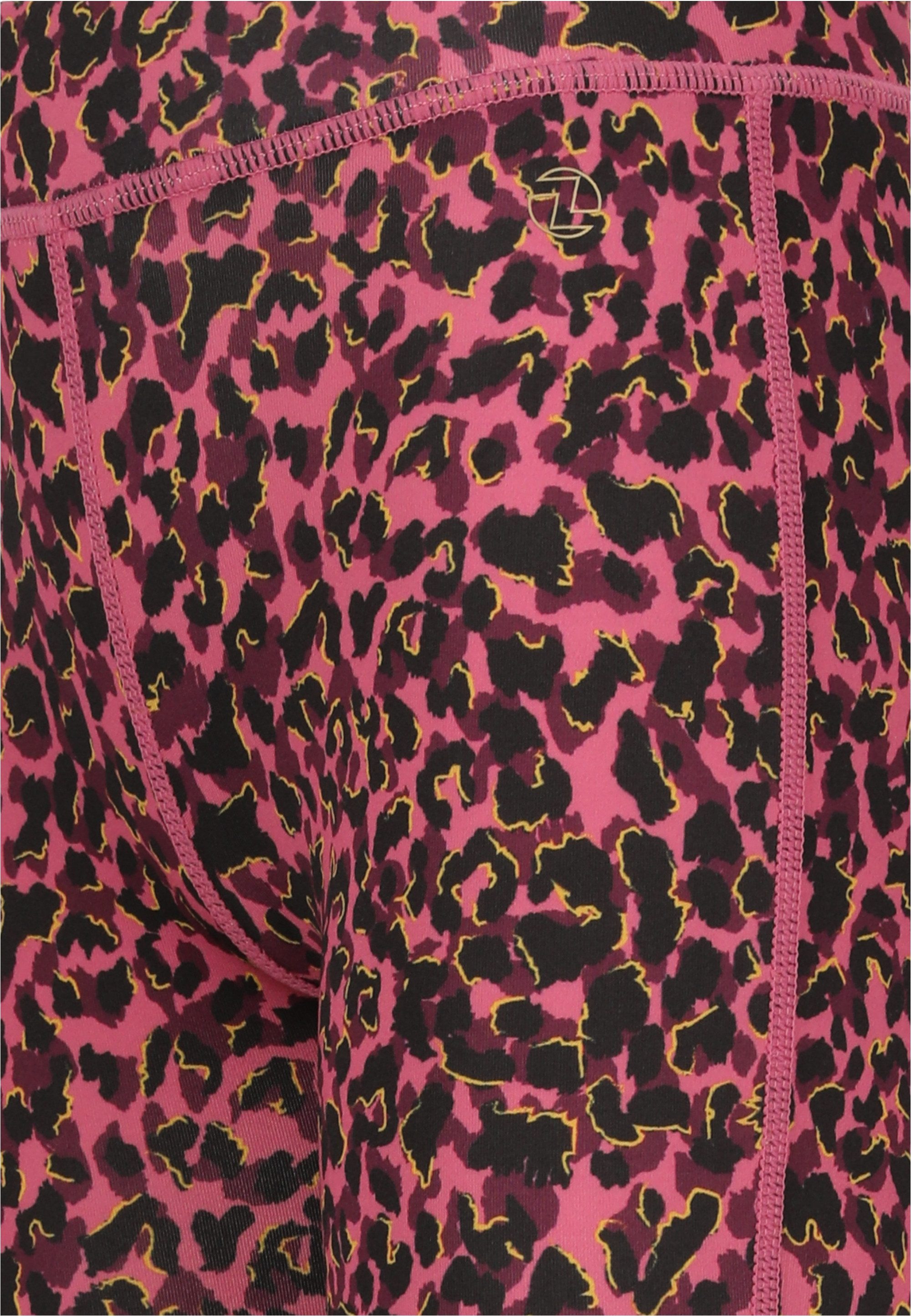 ZIGZAG Trainingstights Valerie mit coolem Allover-Print