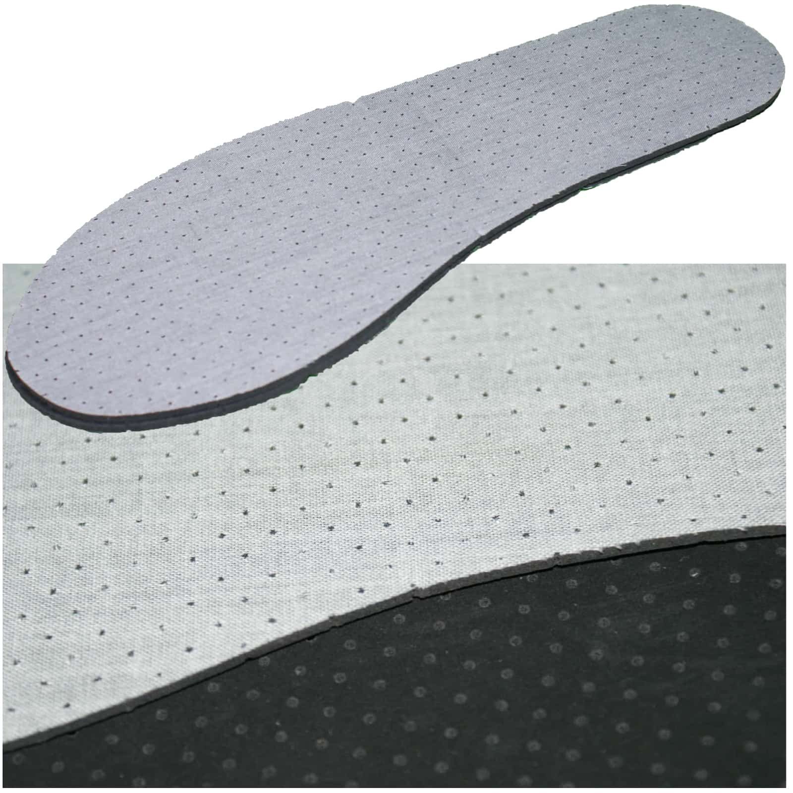 Sohlen24 Aktivsohlen Aktivkohle Latex Einlegesohlen Schuheinlagen (Packung, 1 Paar), Universalgröße