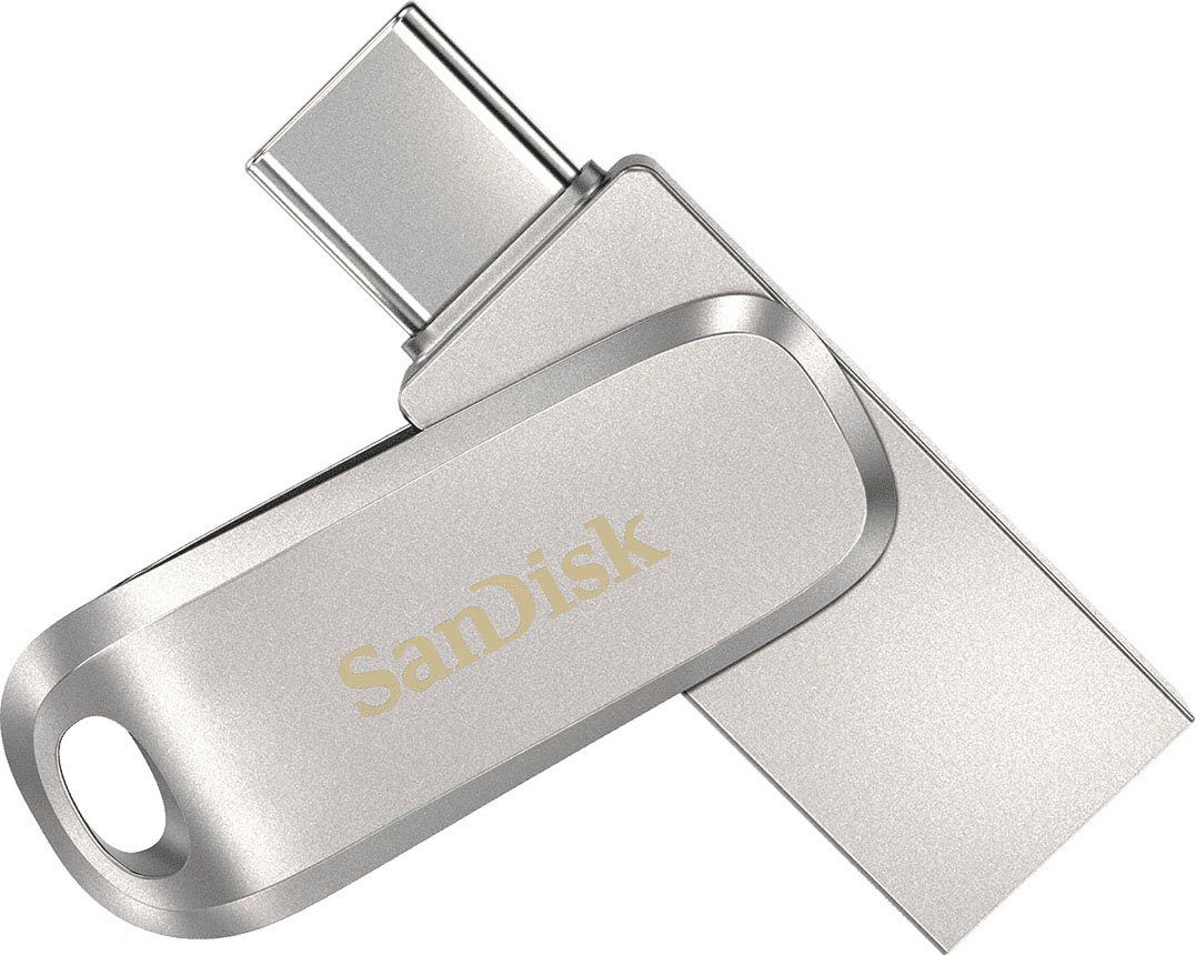 Sandisk Ultra® Dual Drive Luxe USB Type-C™ 64 GB USB-Stick (USB 3.1, Lesegeschwindigkeit 150 MB/s)