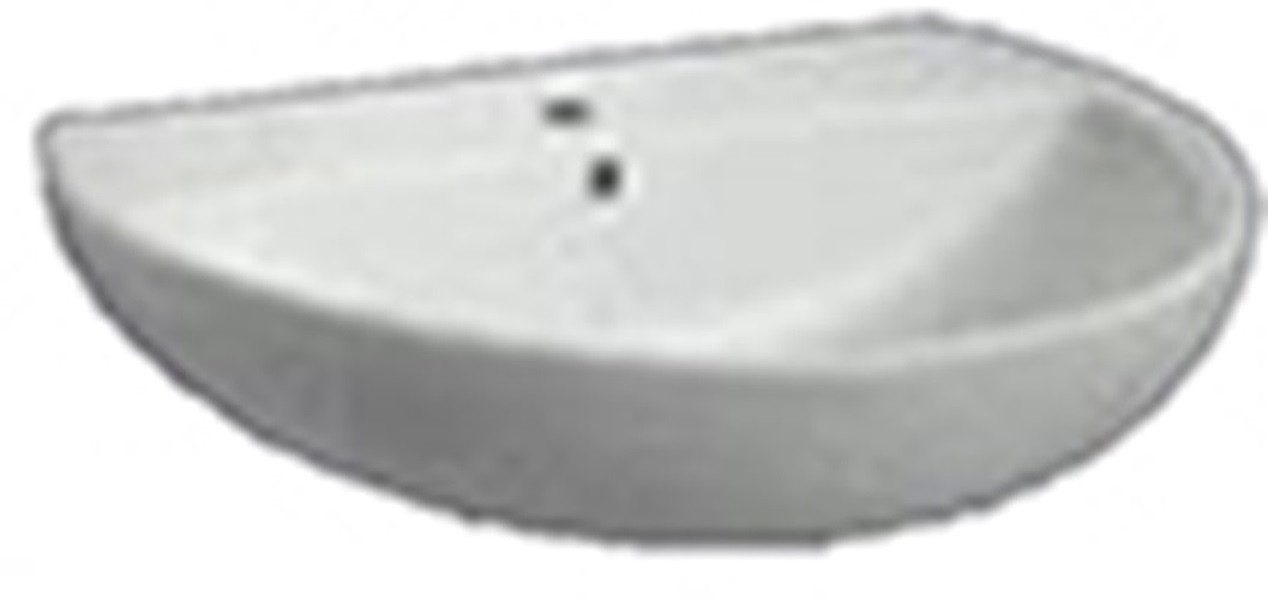 GEBERIT Waschbecken GE Handwaschbecken PARIS 450 x 370 mm m. Hl., m. Ül. (1 günstig online kaufen