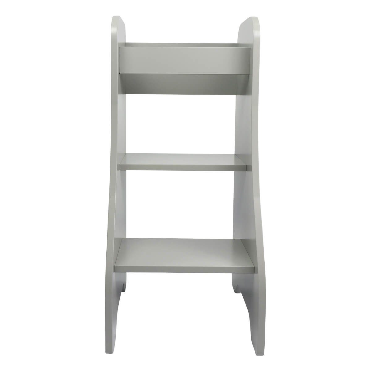 Puckdaddy GmbH Stehhilfe Turmine (43x50x94cm) Lernturm in Grau, aus Holz