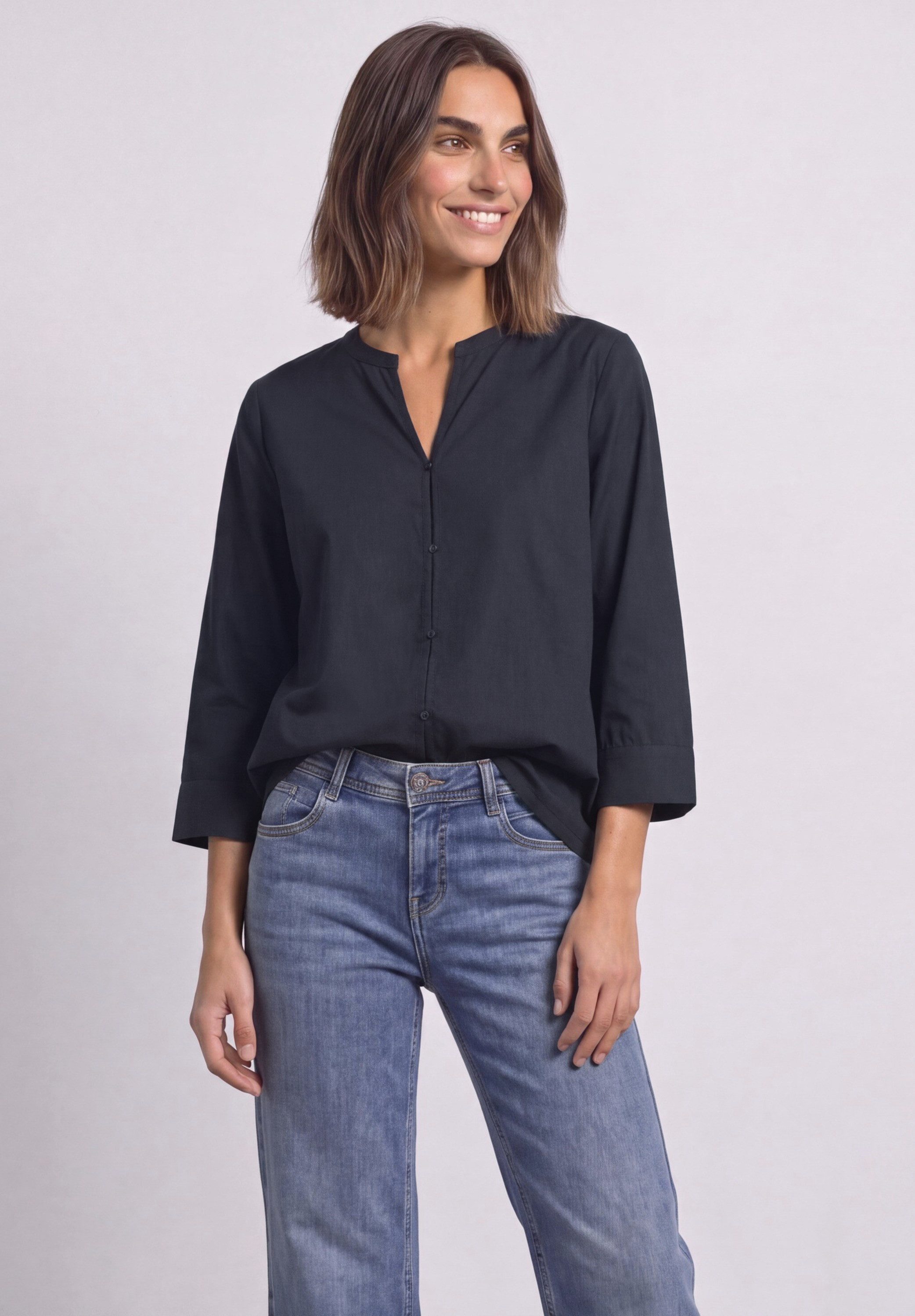STREET ONE Shirtbluse aus softer Viskose