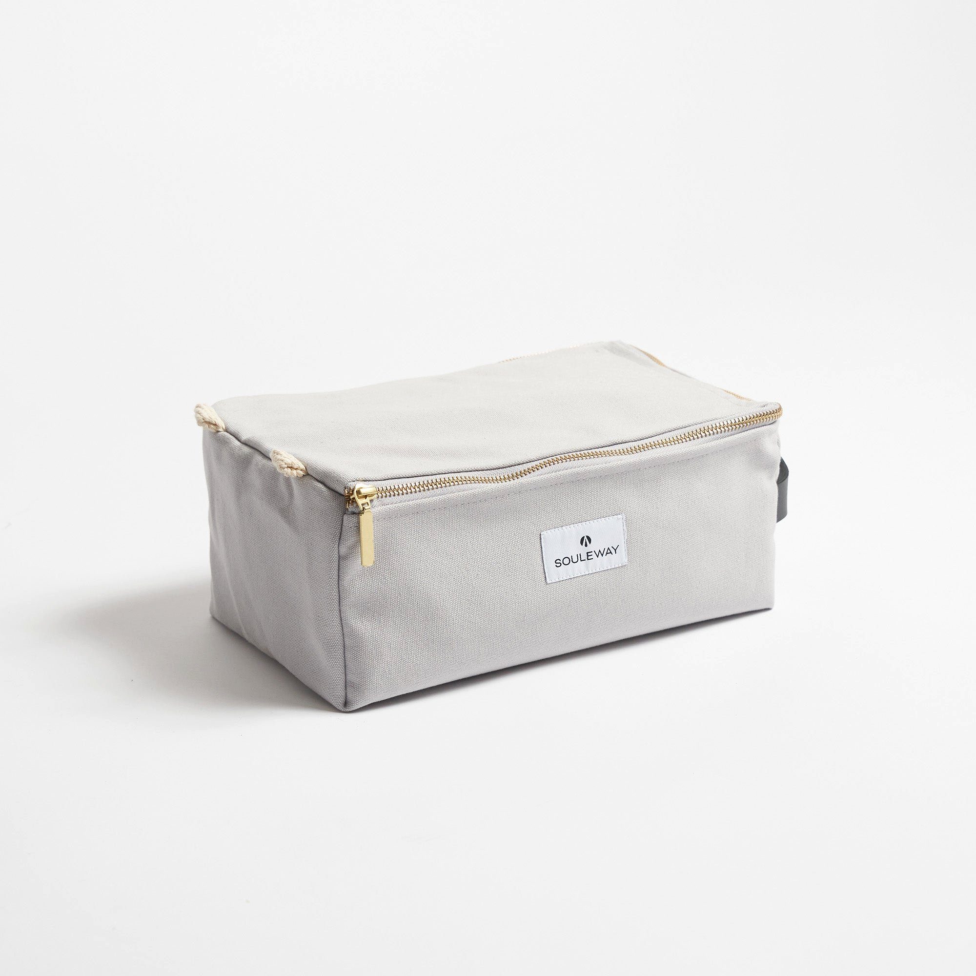 Souleway Kulturbeutel Grey Dust Classic Washbag L