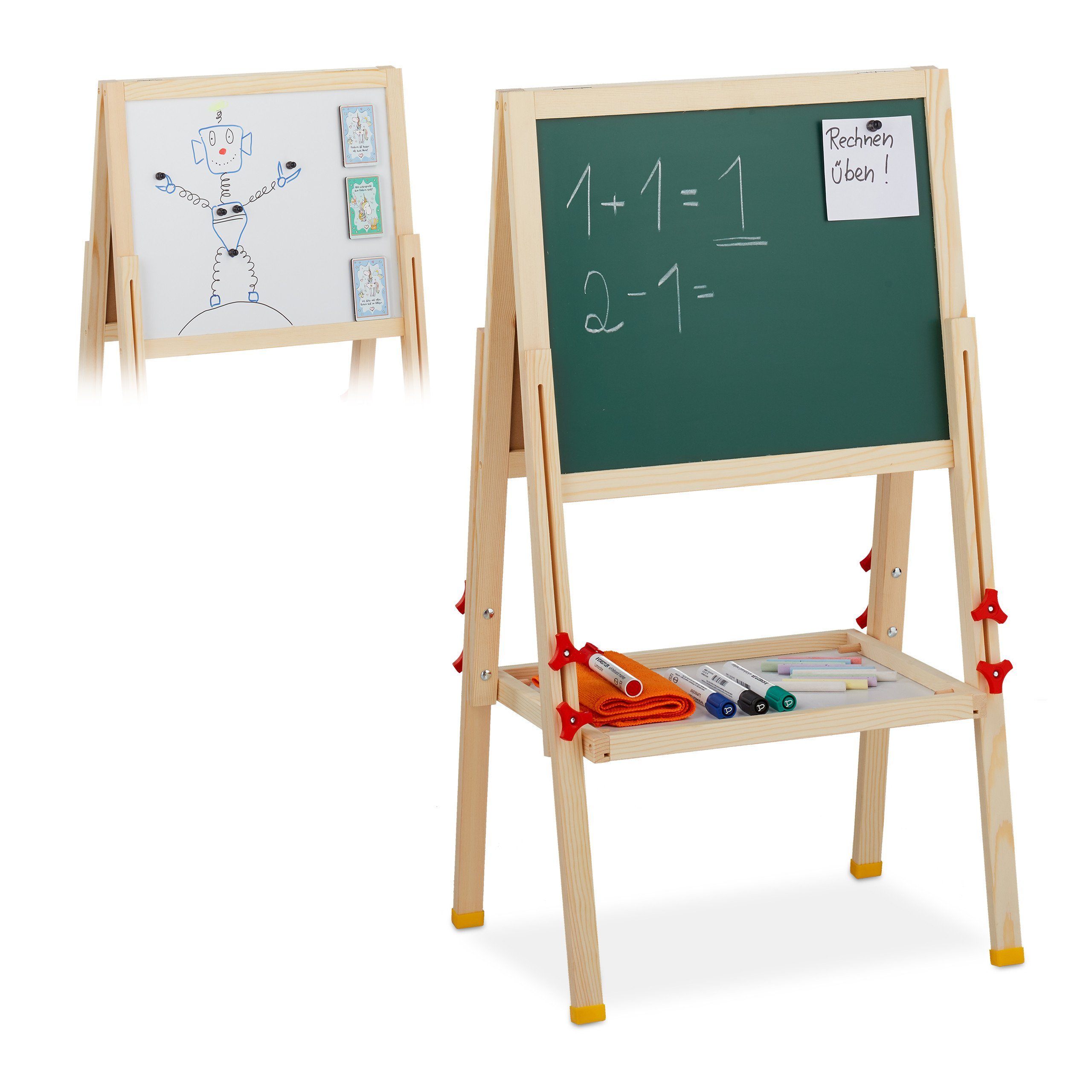 relaxdays Standtafel für Kinder höhenverstellbar günstig online kaufen