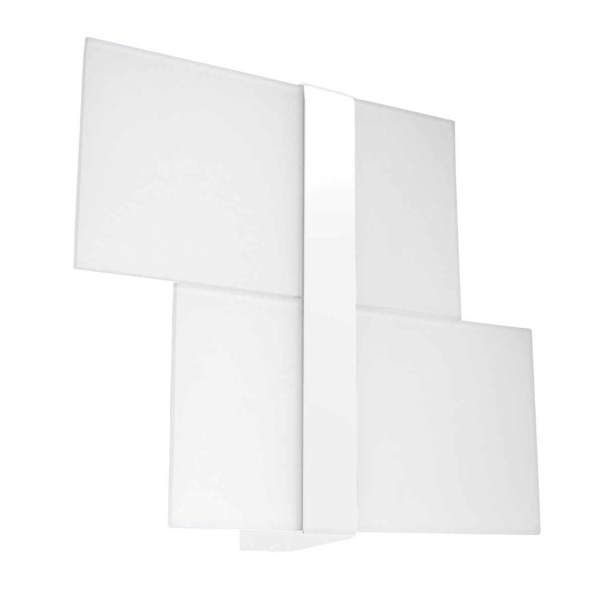 SOLLUX lighting Wandleuchte Wandleuchte Massimo Weiß, Nicht enthalten