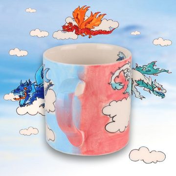 Mila Kinderbecher Mila Keramik Kinder-Becher Dragon Time, Keramik
