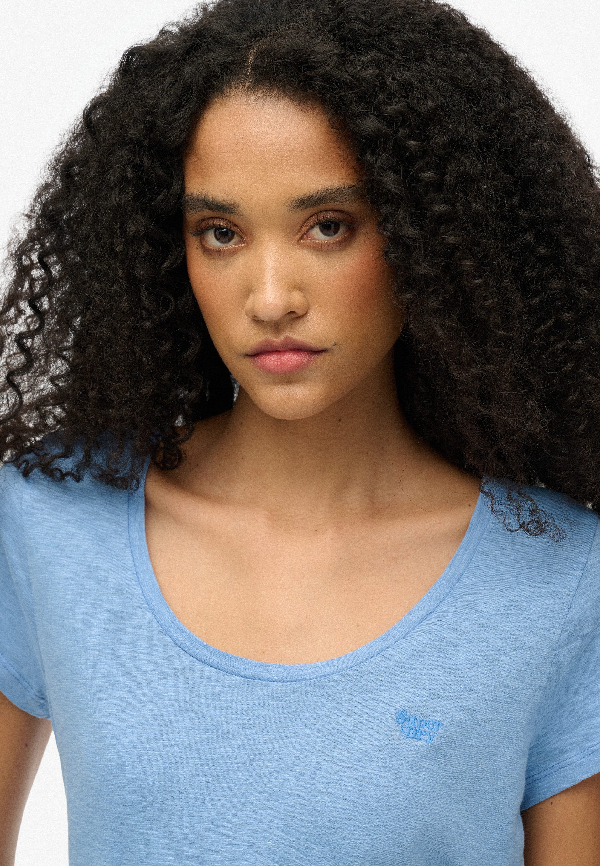 Superdry Kurzarmshirt SCOOP NECK TEE günstig online kaufen