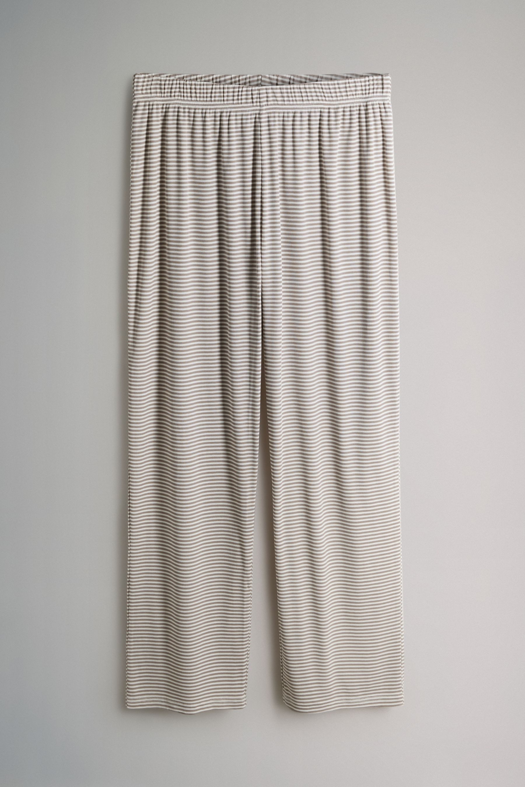 The Set Pyjama The Set gerippte, lange Schlafanzüge, 2er-Pack (4 tlg) günstig online kaufen