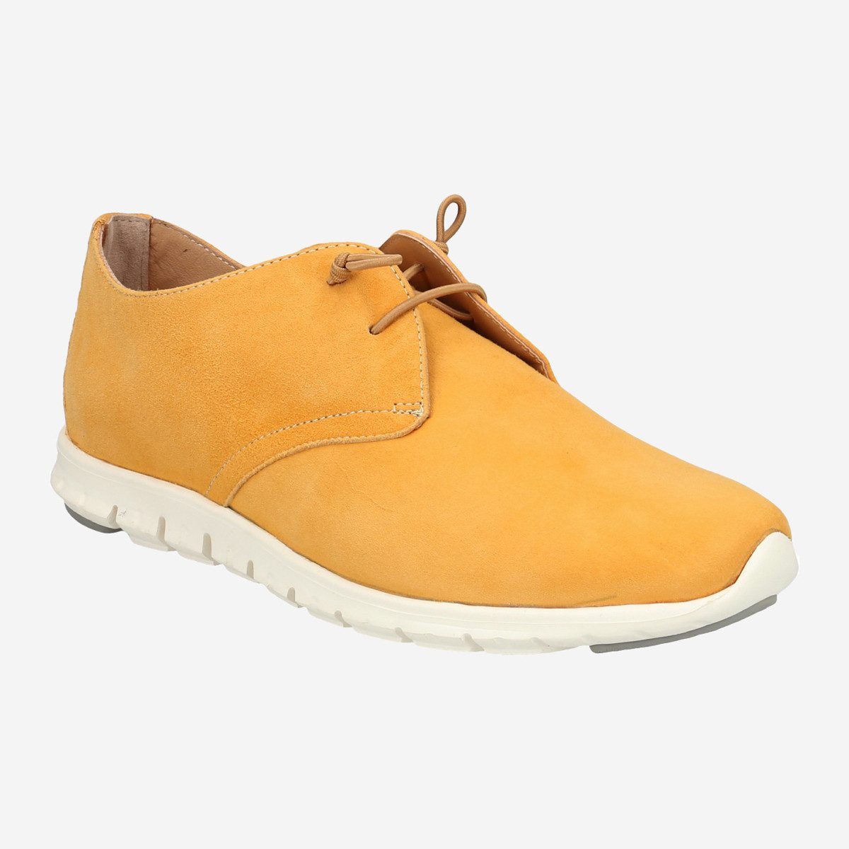 Perlato Perlato 11397 SAFRON, Schnürschuhe in Gelb für Damen Schnürschuh
